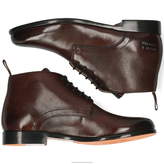 Melvin & Hamilton gležnarji rjav ženske selina 28 FLJ6L964