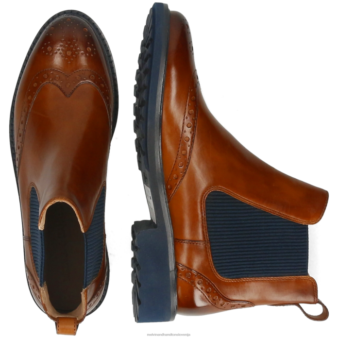 Melvin & Hamilton gležnarji rjav ženske selina 29 FLJ6L803