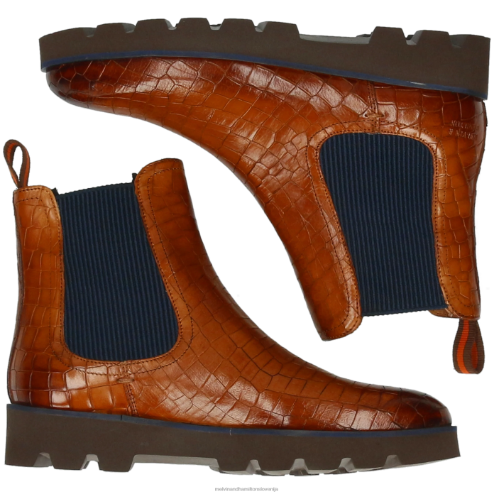 Melvin & Hamilton gležnarji rjav ženske susan 100 FLJ6L905