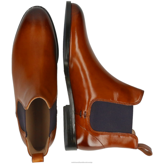 Melvin & Hamilton gležnarji rjav ženske susan 10 FLJ6L813