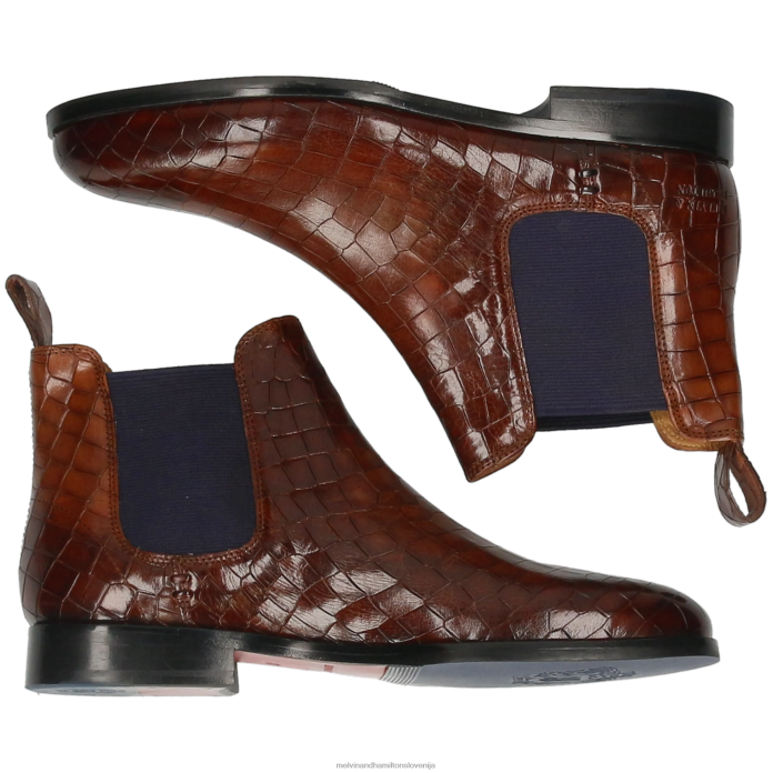 Melvin & Hamilton gležnarji rjav ženske susan 10 FLJ6L900