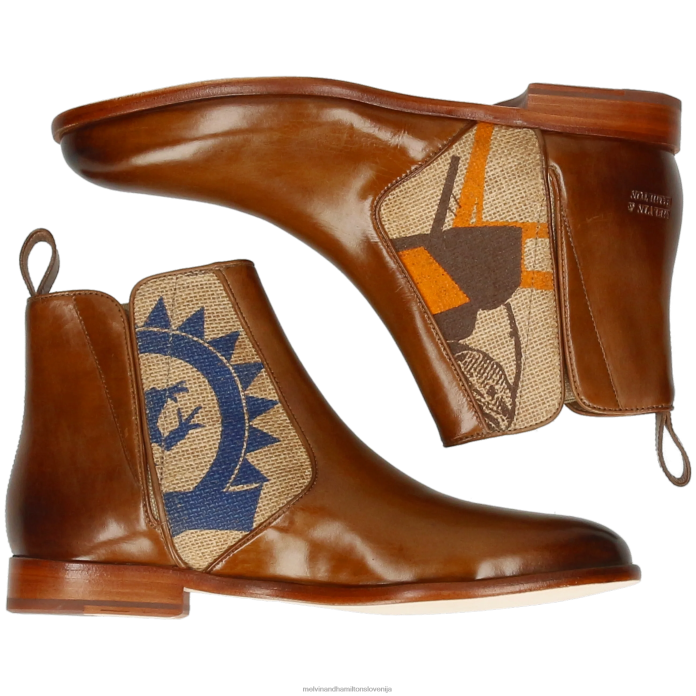 Melvin & Hamilton gležnarji rjav ženske susan 34 FLJ6L851