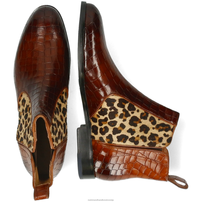 Melvin & Hamilton gležnarji rjav ženske susan 34 FLJ6L938