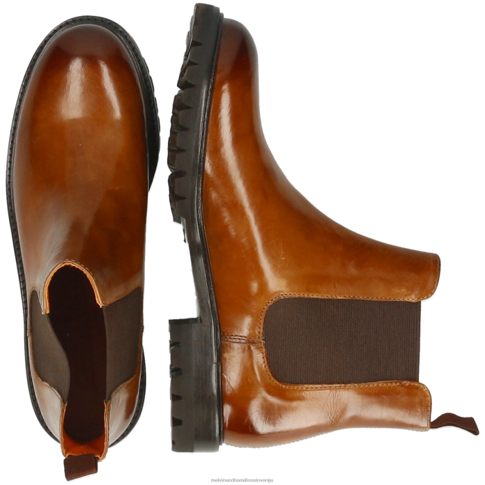 Melvin & Hamilton gležnarji rjav ženske vladar 8 FLJ6L826