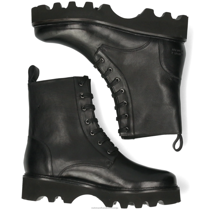 Melvin & Hamilton gležnarji Črna ženske Bonnie 13 FLJ6L1096