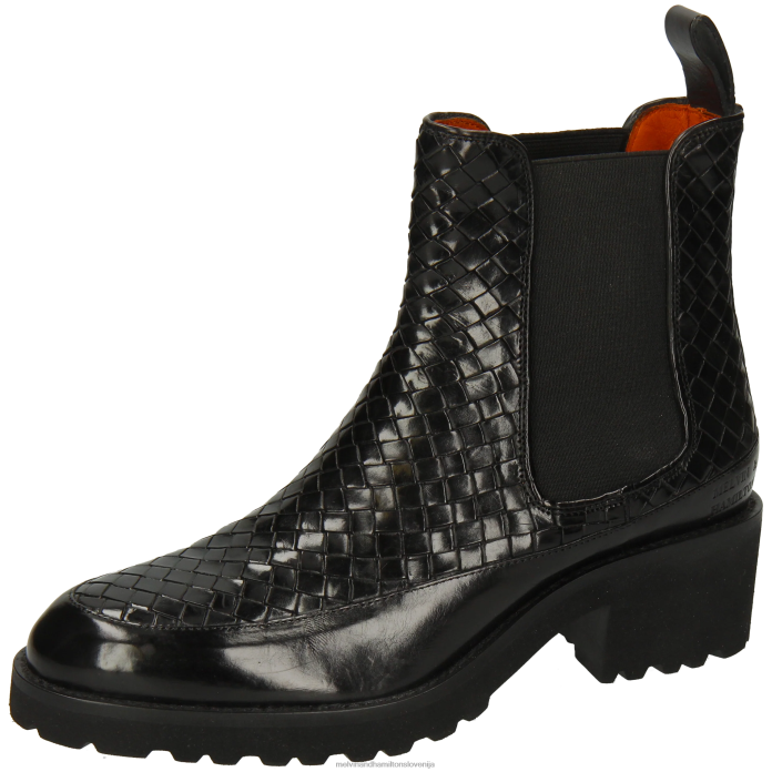 Melvin & Hamilton gležnarji Črna ženske abigail 1 FLJ6L924