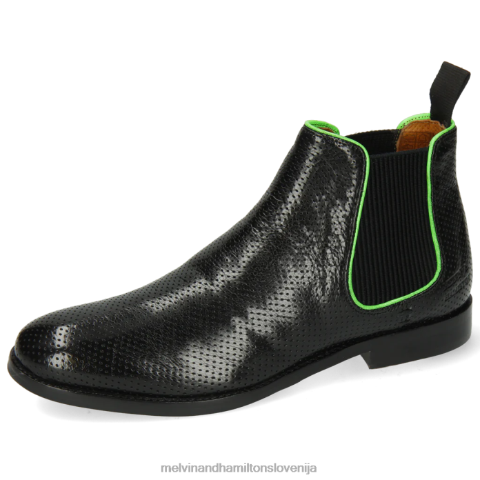 Melvin & Hamilton gležnarji Črna ženske amelie 4 FLJ6L1121