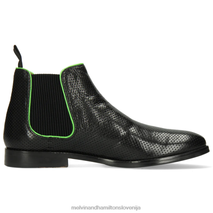 Melvin & Hamilton gležnarji Črna ženske amelie 4 FLJ6L1121