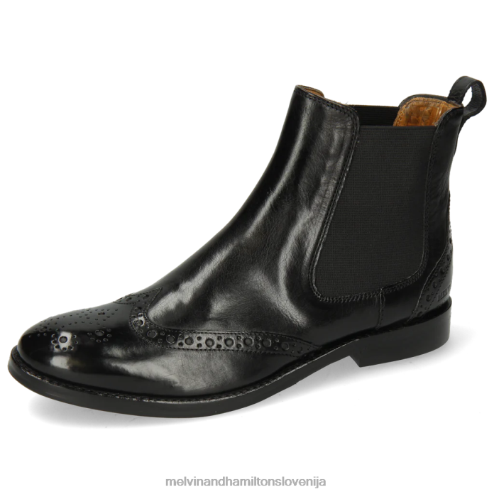 Melvin & Hamilton gležnarji Črna ženske amelie 5 FLJ6L1021