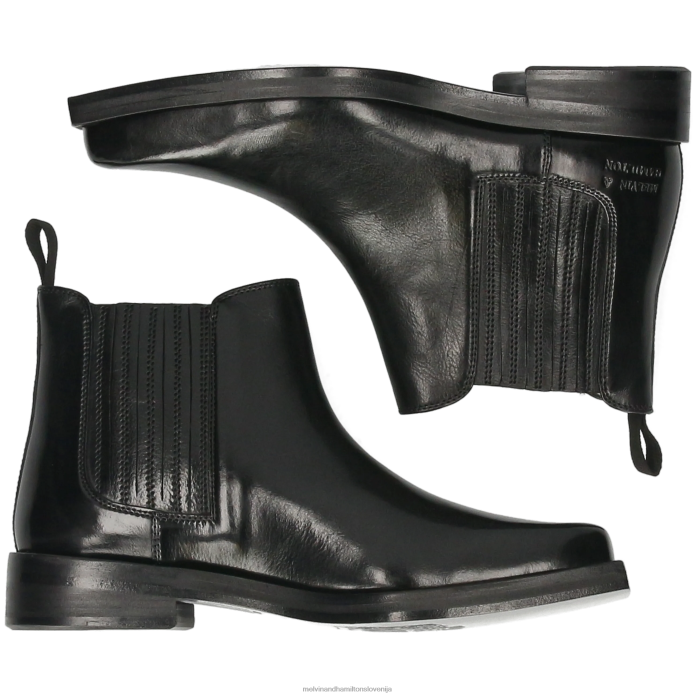 Melvin & Hamilton gležnarji Črna ženske bella 1 FLJ6L957