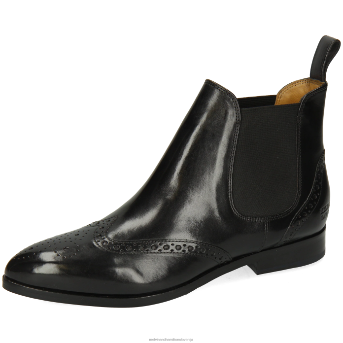 Melvin & Hamilton gležnarji Črna ženske jessy 4 FLJ6L1105