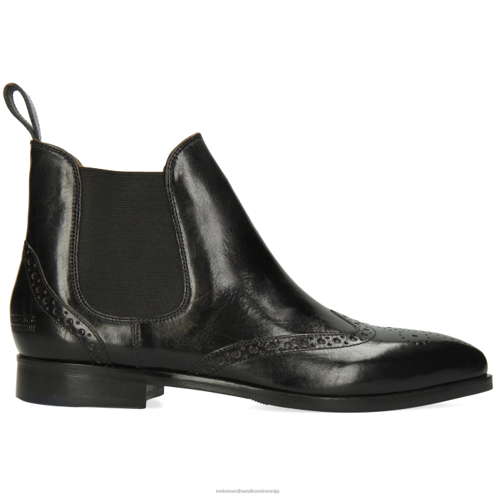 Melvin & Hamilton gležnarji Črna ženske jessy 4 FLJ6L1105