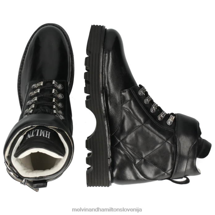 Melvin & Hamilton gležnarji Črna ženske leonie 11 FLJ6L1063