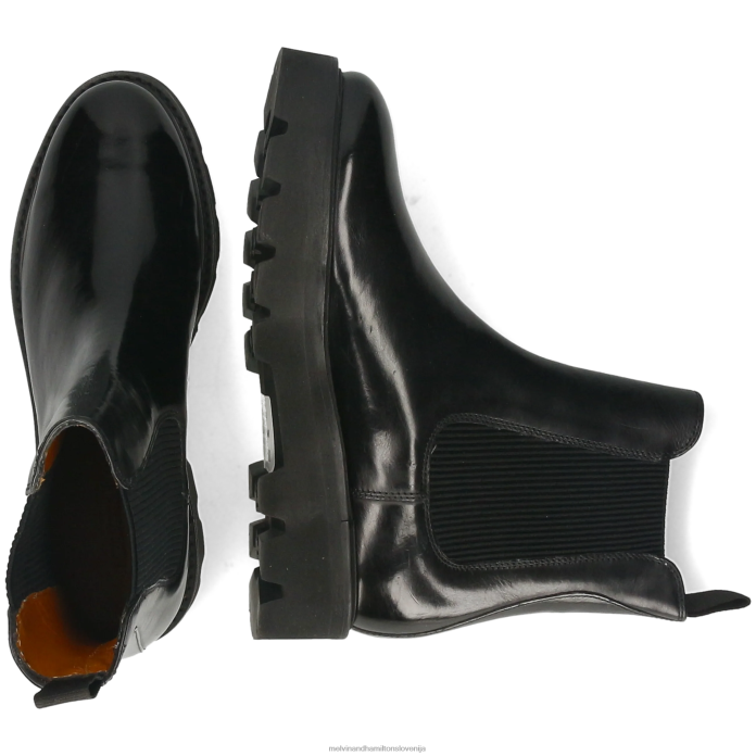 Melvin & Hamilton gležnarji Črna ženske leonie 5 FLJ6L810