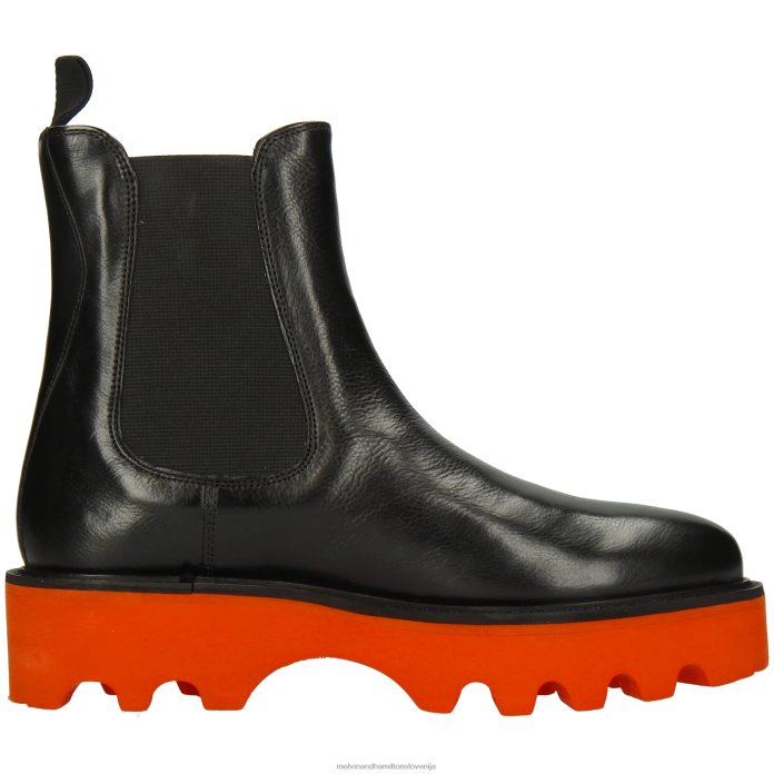 Melvin & Hamilton gležnarji Črna ženske leonie 5 FLJ6L876