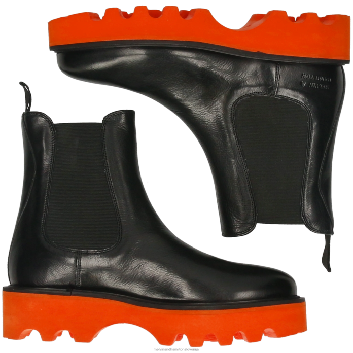 Melvin & Hamilton gležnarji Črna ženske leonie 5 FLJ6L876