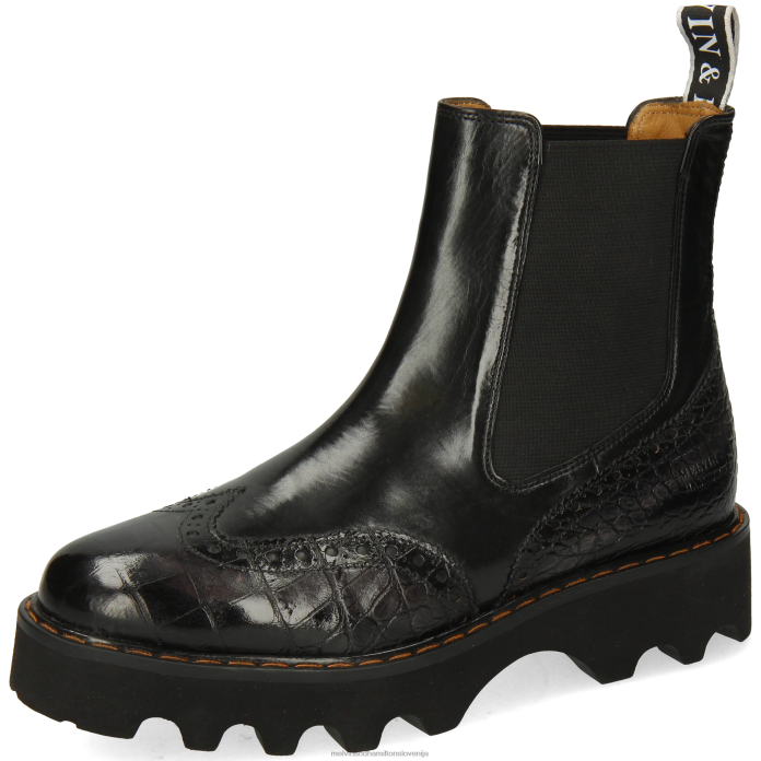 Melvin & Hamilton gležnarji Črna ženske megan 37 FLJ6L911