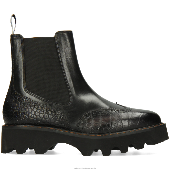 Melvin & Hamilton gležnarji Črna ženske megan 37 FLJ6L911