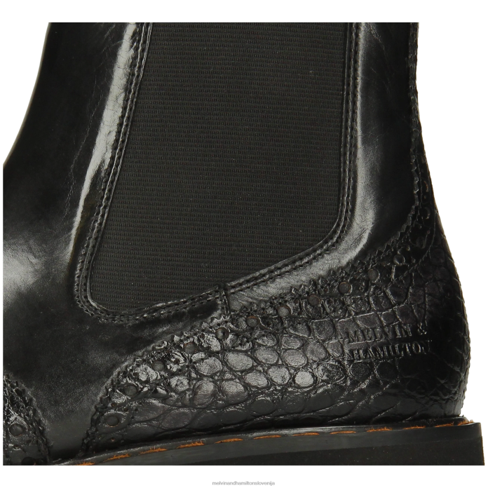 Melvin & Hamilton gležnarji Črna ženske megan 37 FLJ6L911