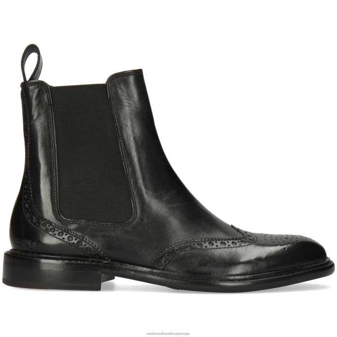 Melvin & Hamilton gležnarji Črna ženske sally 112 FLJ6L1060