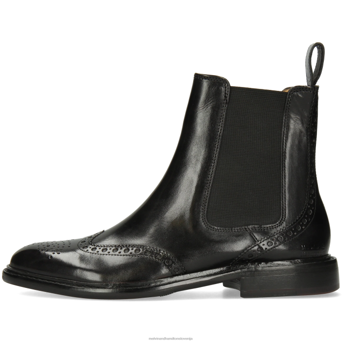 Melvin & Hamilton gležnarji Črna ženske sally 112 FLJ6L1060