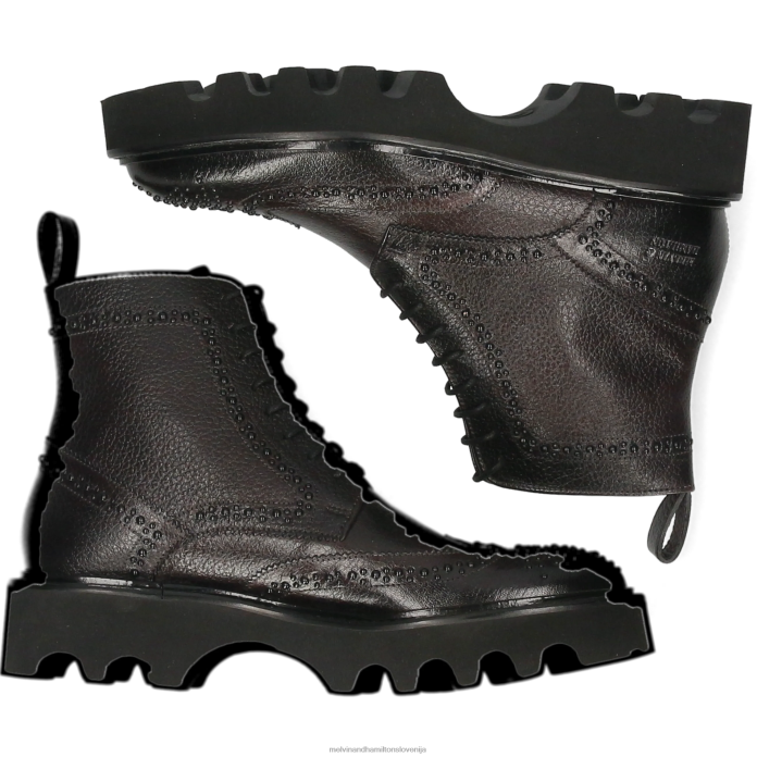 Melvin & Hamilton gležnarji Črna ženske sally 120 FLJ6L882