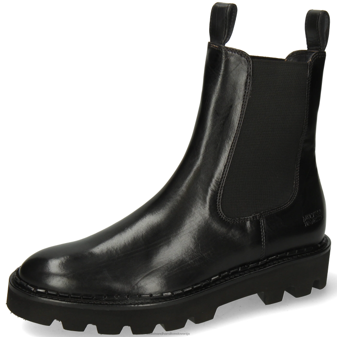 Melvin & Hamilton gležnarji Črna ženske sally 186 FLJ6L779