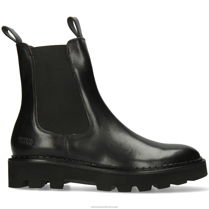 Melvin & Hamilton gležnarji Črna ženske sally 186 FLJ6L779