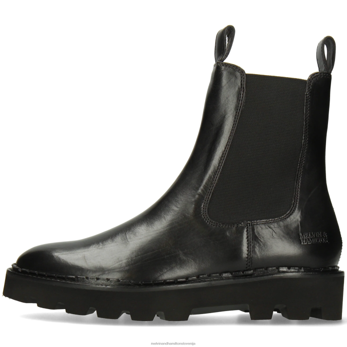 Melvin & Hamilton gležnarji Črna ženske sally 186 FLJ6L779