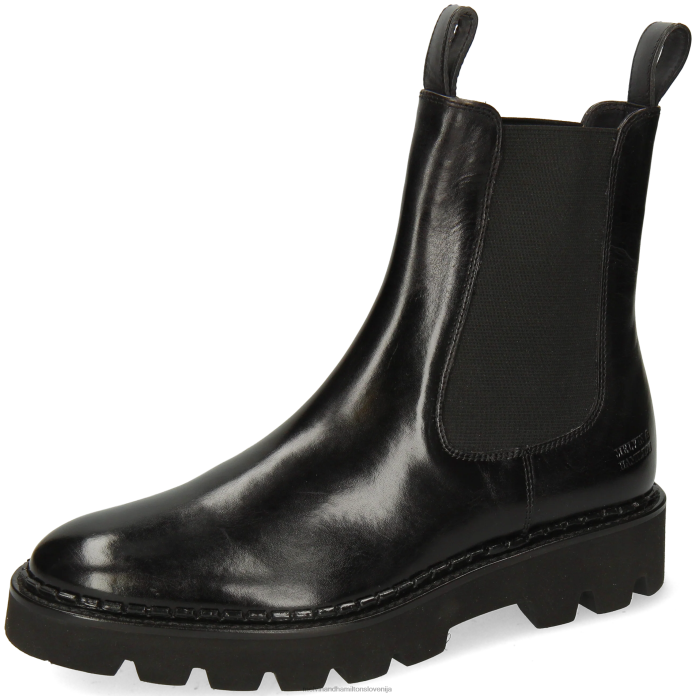 Melvin & Hamilton gležnarji Črna ženske sally 186 FLJ6L908