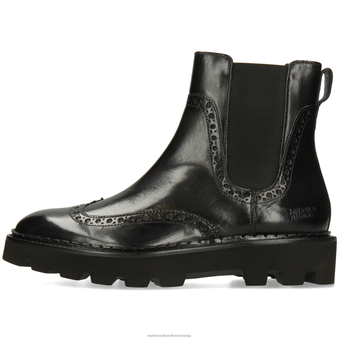 Melvin & Hamilton gležnarji Črna ženske sally 192 FLJ6L802