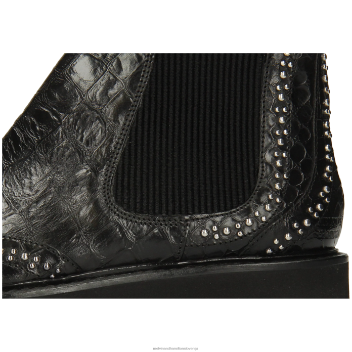 Melvin & Hamilton gležnarji Črna ženske sally 45 FLJ6L856