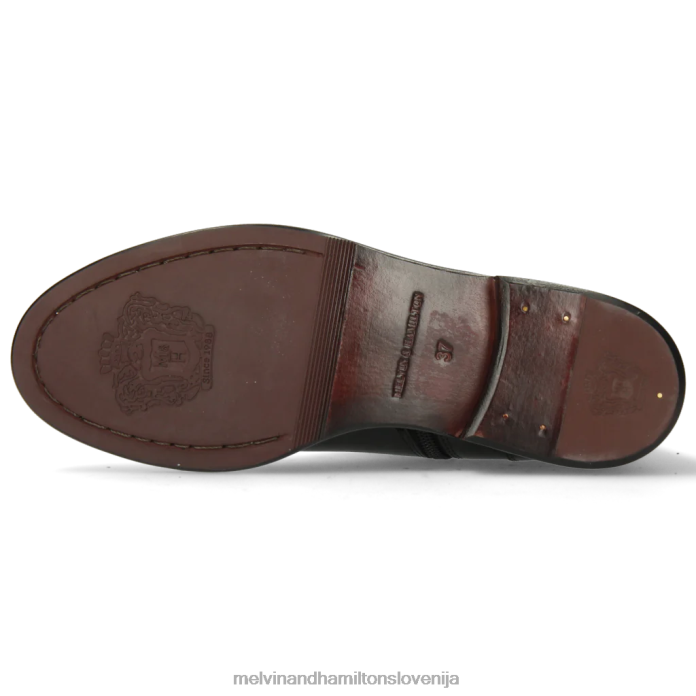 Melvin & Hamilton gležnarji Črna ženske sally 85 FLJ6L1078