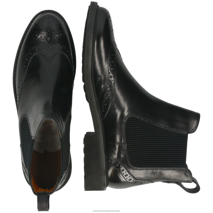 Melvin & Hamilton gležnarji Črna ženske selina 29 FLJ6L789
