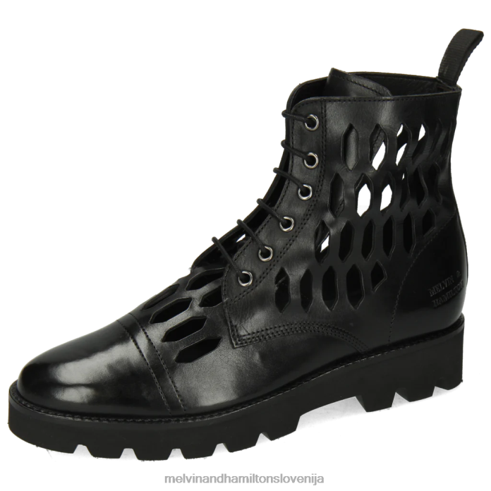Melvin & Hamilton gležnarji Črna ženske selina 51 FLJ6L1128