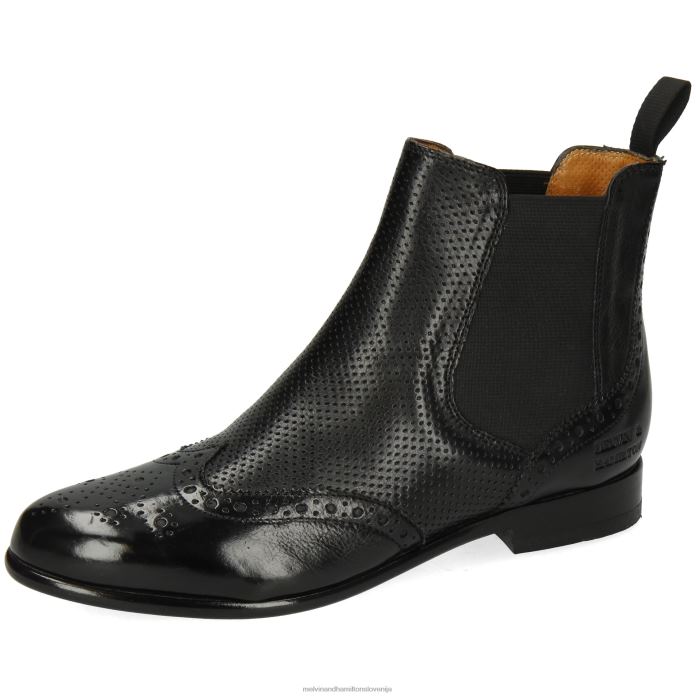 Melvin & Hamilton gležnarji Črna ženske selina 6 FLJ6L1139