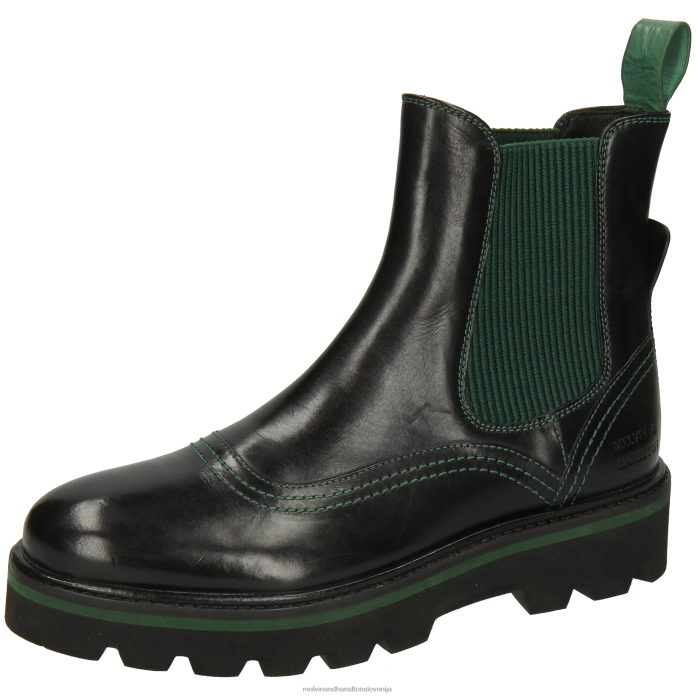 Melvin & Hamilton gležnarji Črna ženske sibilo 33 FLJ6L785