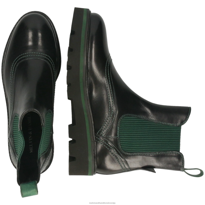 Melvin & Hamilton gležnarji Črna ženske sibilo 33 FLJ6L785