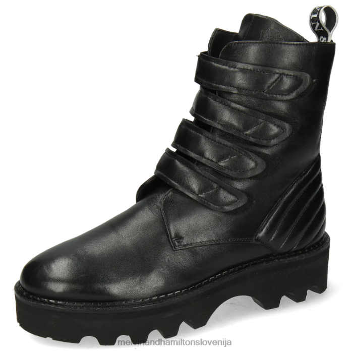 Melvin & Hamilton gležnarji Črna ženske sibilo 7 FLJ6L1022