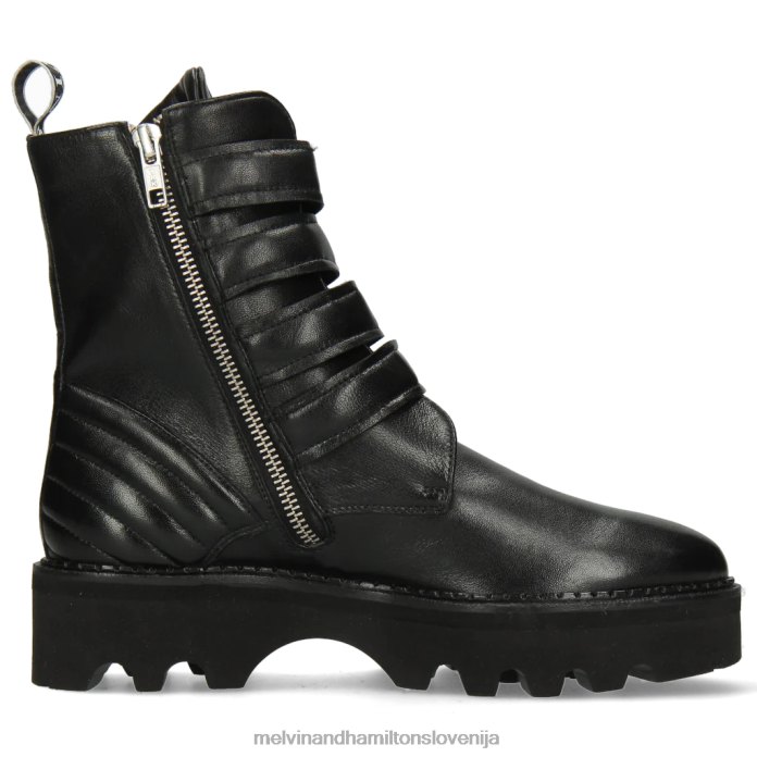 Melvin & Hamilton gležnarji Črna ženske sibilo 7 FLJ6L1022