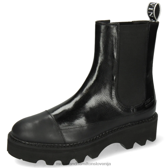 Melvin & Hamilton gležnarji Črna ženske sibilo 8 FLJ6L1106