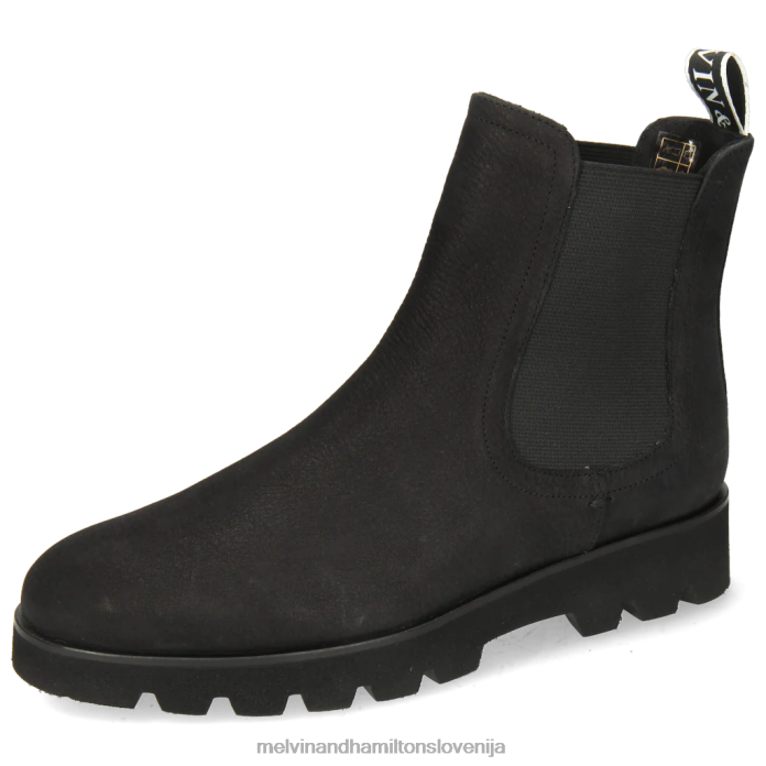 Melvin & Hamilton gležnarji Črna ženske susan 100 FLJ6L1068