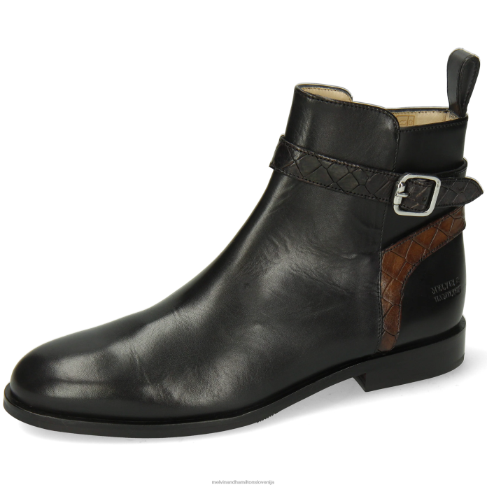 Melvin & Hamilton gležnarji Črna ženske susan 116 FLJ6L920