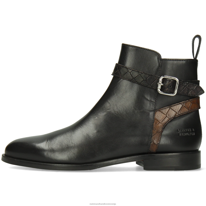 Melvin & Hamilton gležnarji Črna ženske susan 116 FLJ6L920