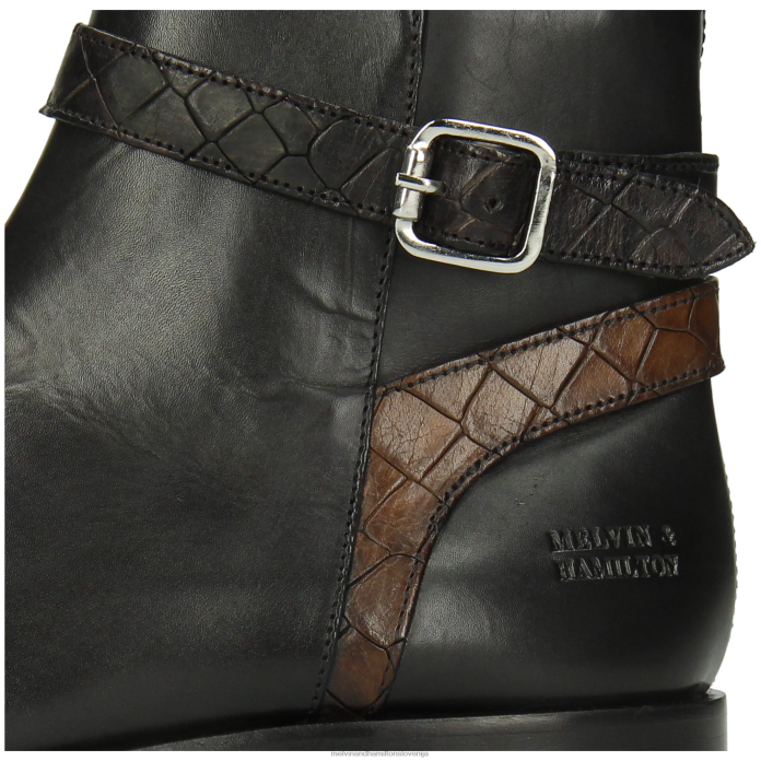 Melvin & Hamilton gležnarji Črna ženske susan 116 FLJ6L920