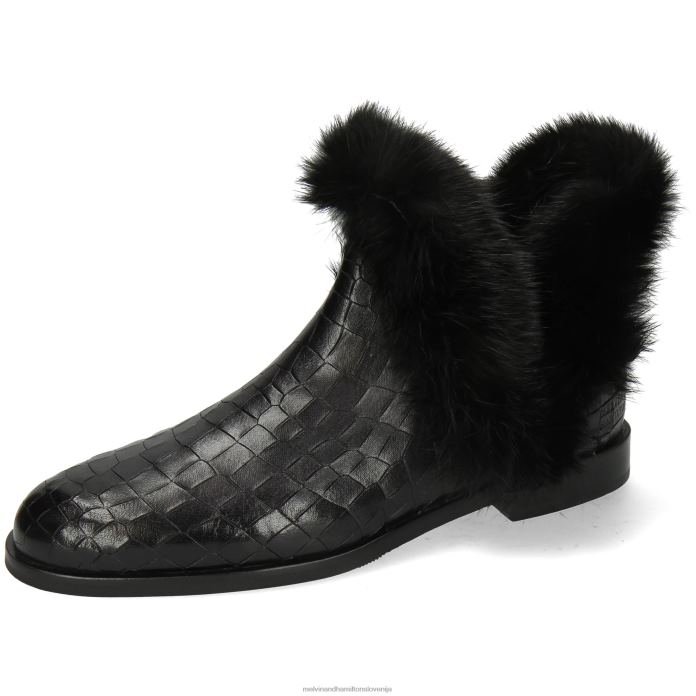 Melvin & Hamilton gležnarji Črna ženske susan 92 FLJ6L1109