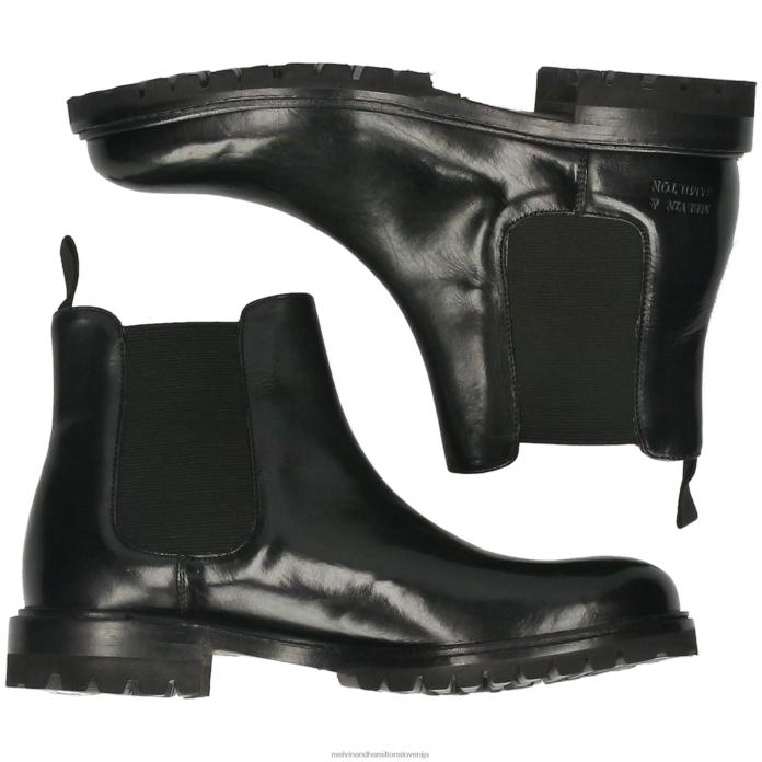 Melvin & Hamilton gležnarji Črna ženske vladar 8 FLJ6L828