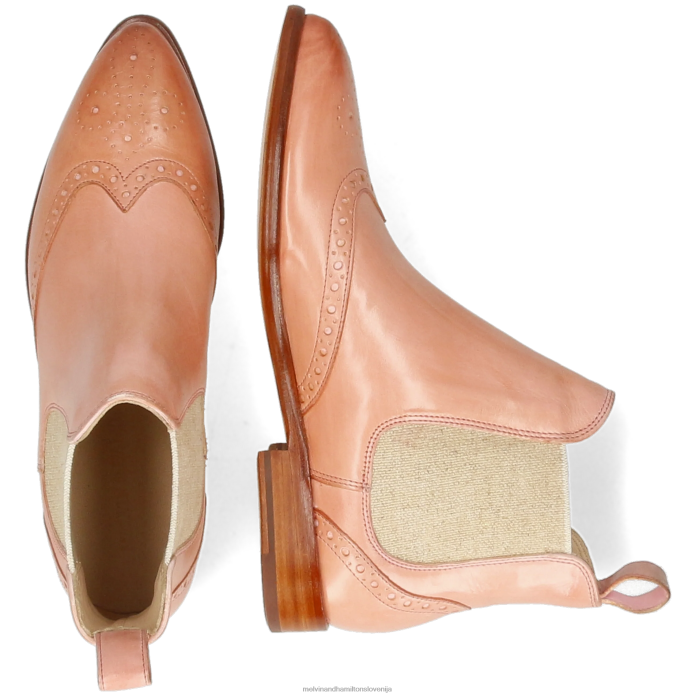 Melvin & Hamilton gležnarji roza ženske jessy 4 FLJ6L847