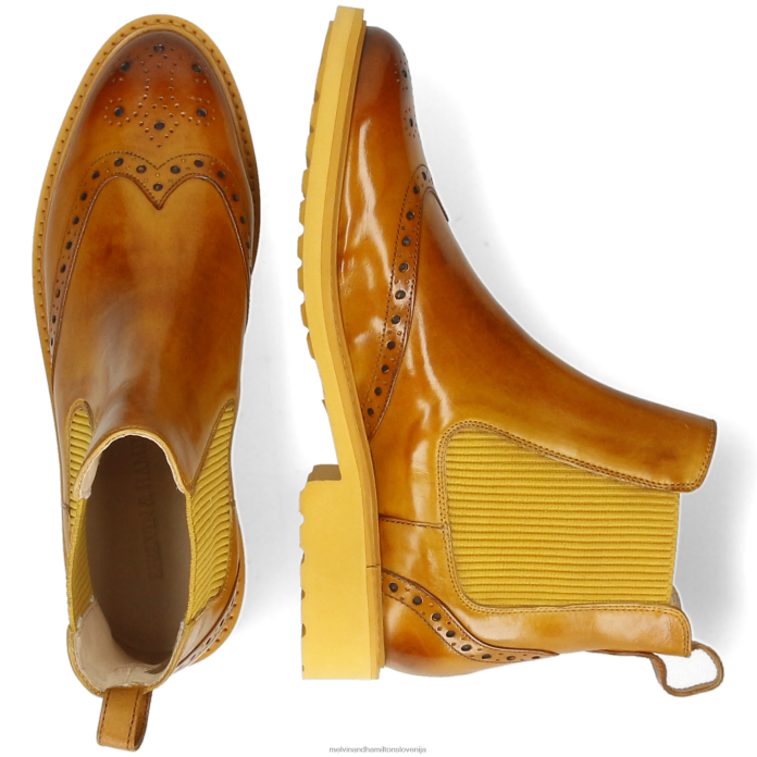 Melvin & Hamilton gležnarji rumena ženske selina 29 FLJ6L899