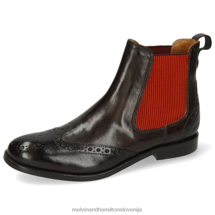 Melvin & Hamilton gležnarji siva ženske amelie 5 FLJ6L1029